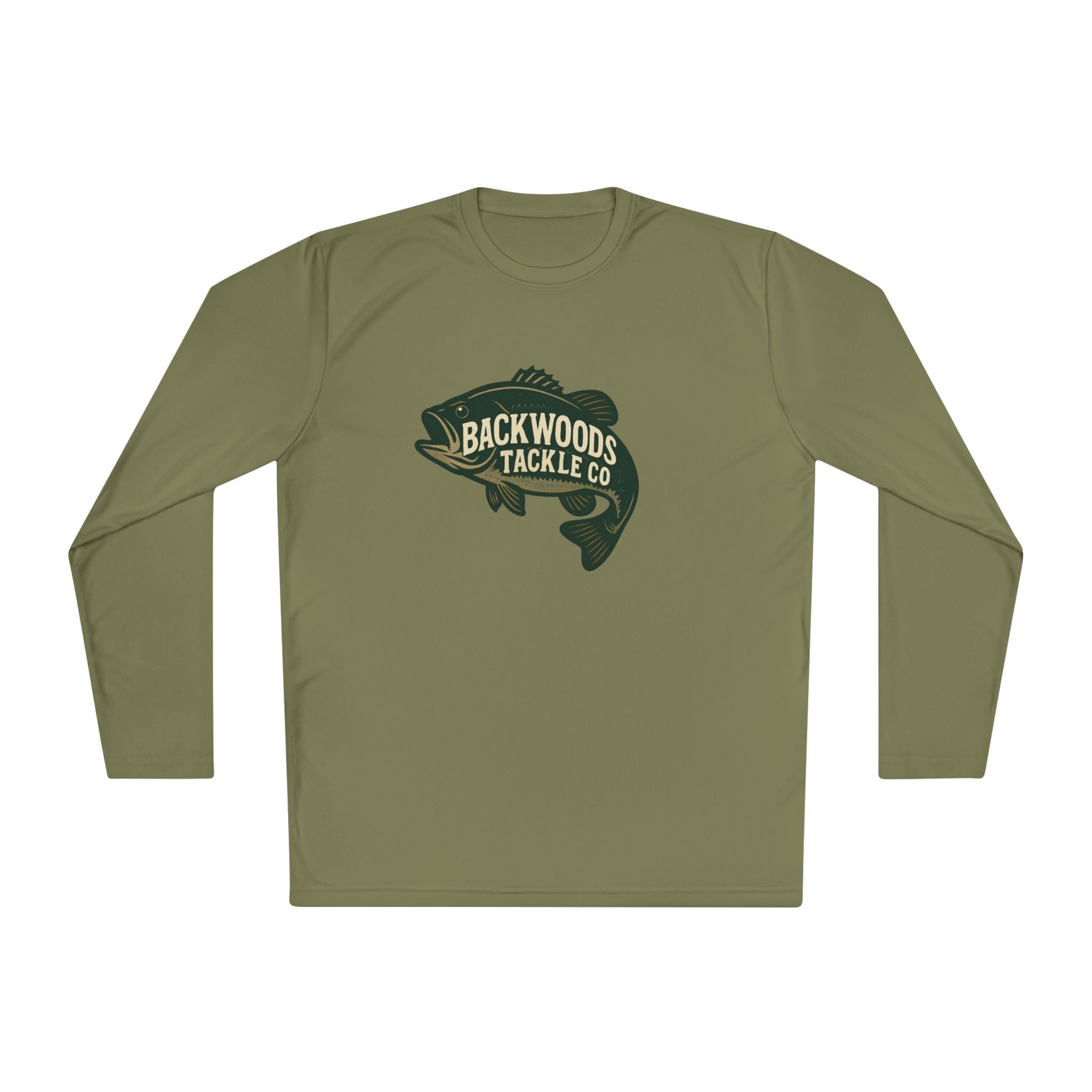 Backwoods tackle co Fishing Matriel Unisex Tee Long Sleeve