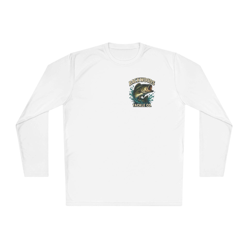 Backwoods Tackle Co. Fishing Long Sleeve Tee — Moisture‑Wicking