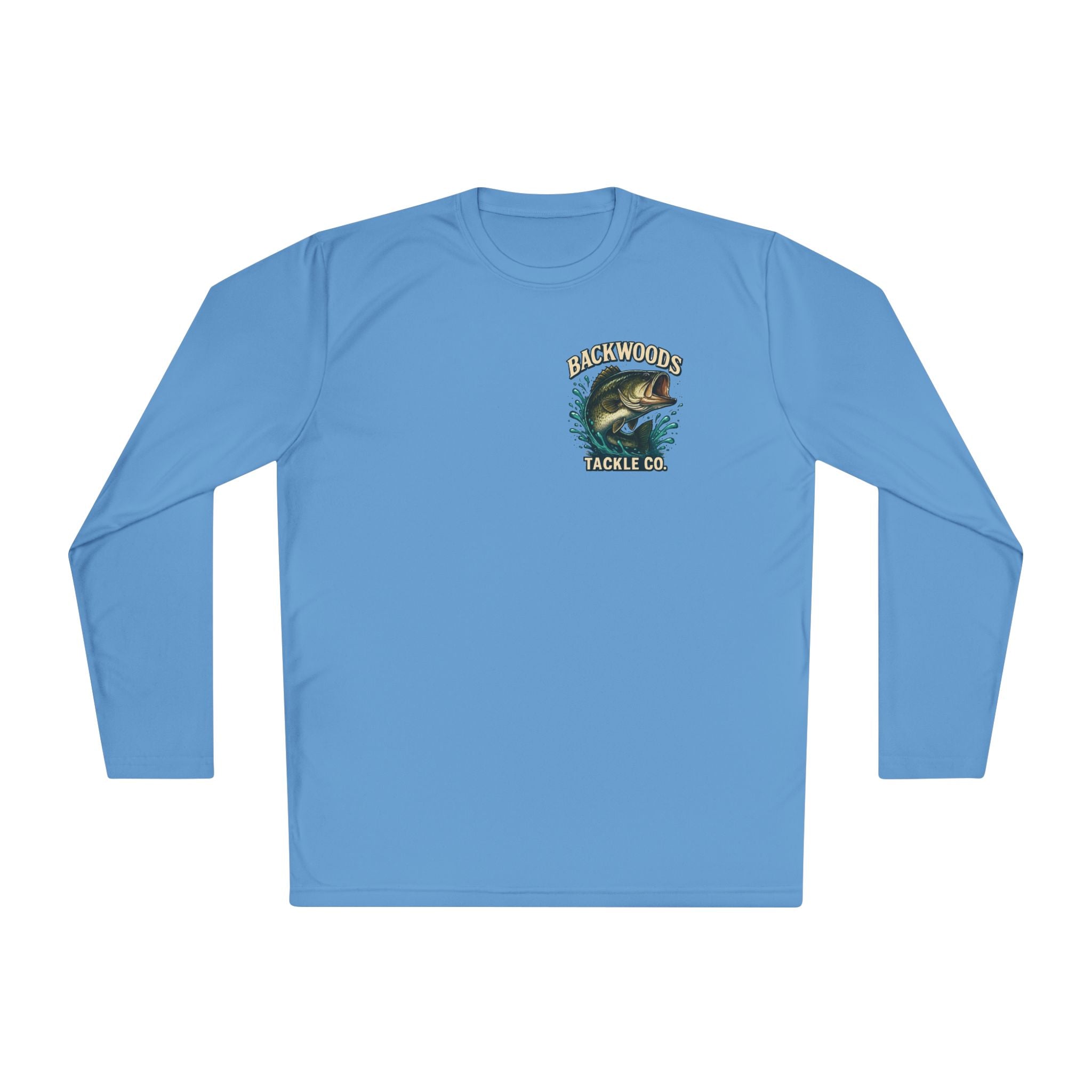 Backwoods Tackle Co. Fishing Long Sleeve Tee — Moisture‑Wicking