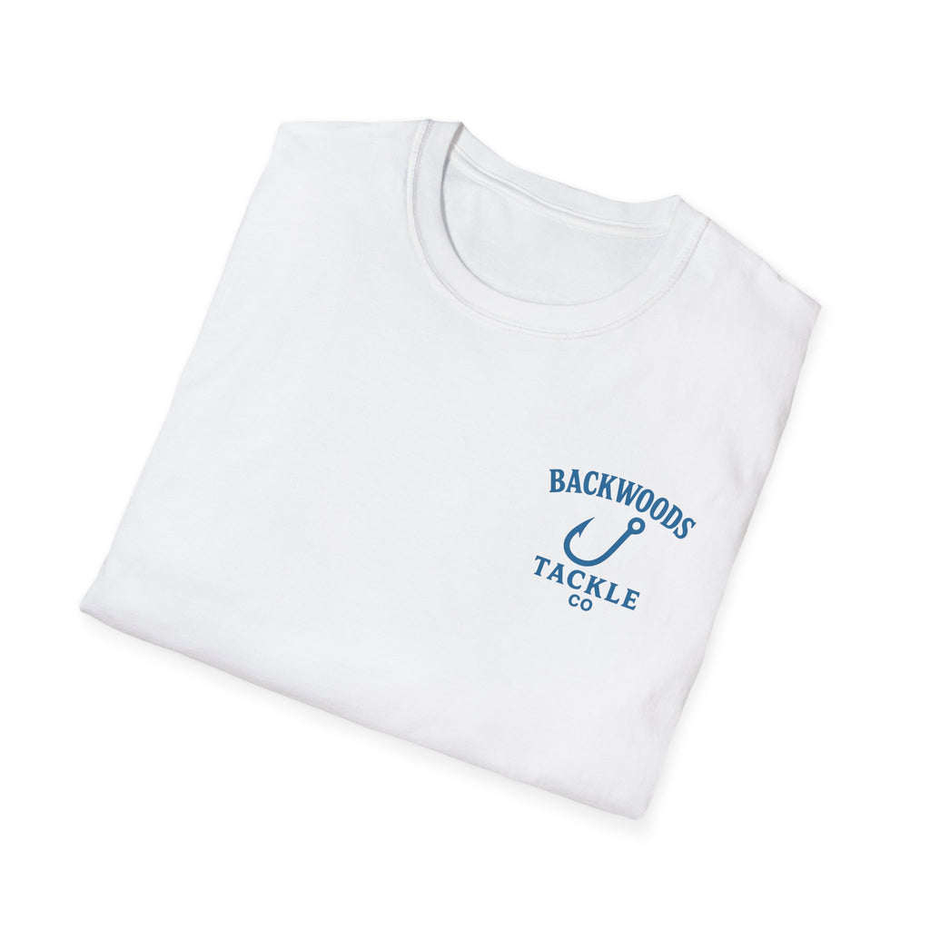 Fishing Bass T-Shirt - Backwoods Tackle Co Design
