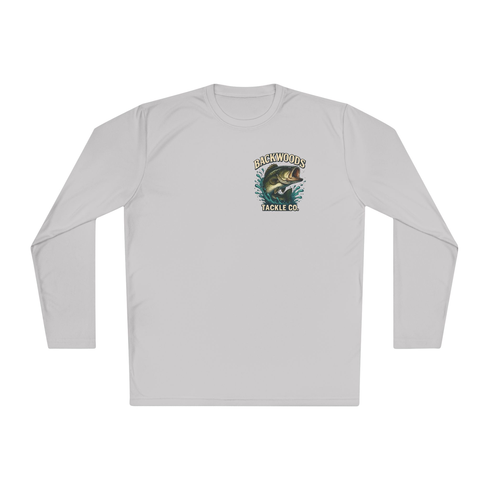 Backwoods Tackle Co. Fishing Long Sleeve Tee — Moisture‑Wicking