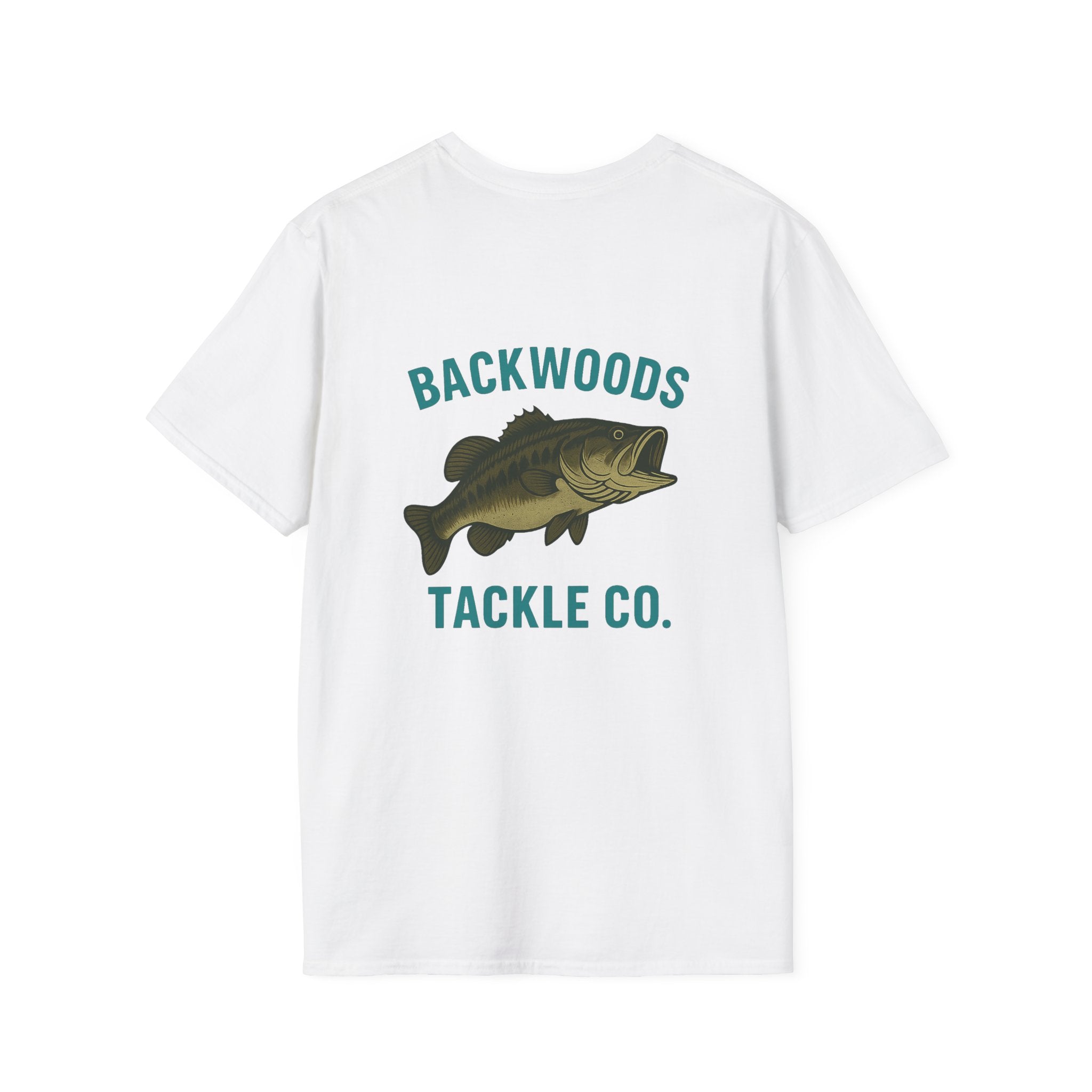Fishing Bass T-Shirt - Backwoods Tackle Co Design